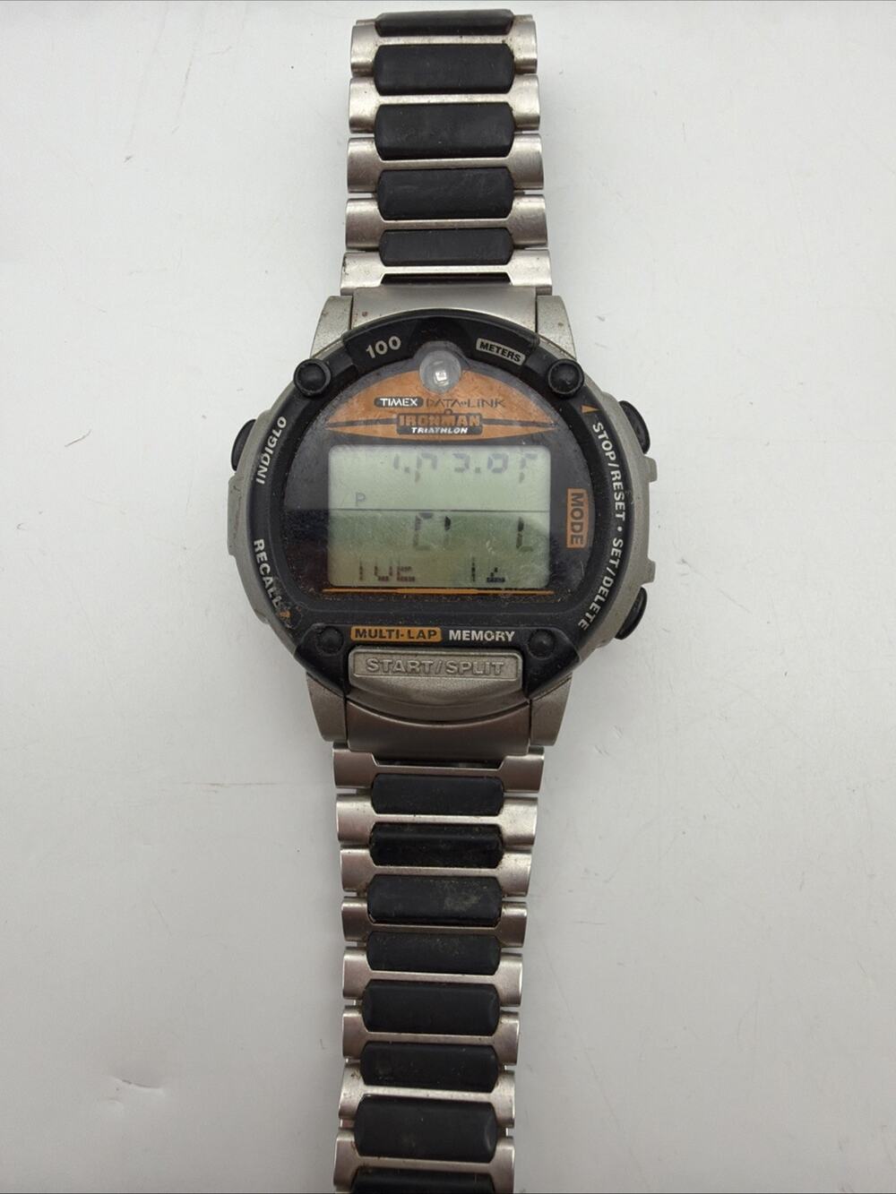 Vintage Timex IRONMAN Triathlon Data Link Watch / Not working Buy for Parts
